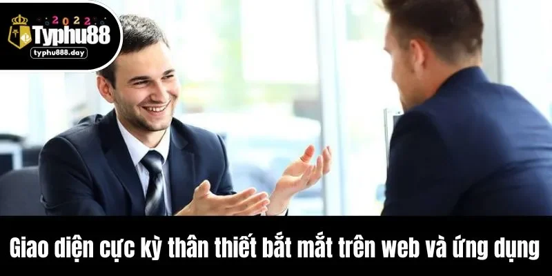 Giao diện cực kỳ thân thiết bắt mắt trên web và ứng dụng